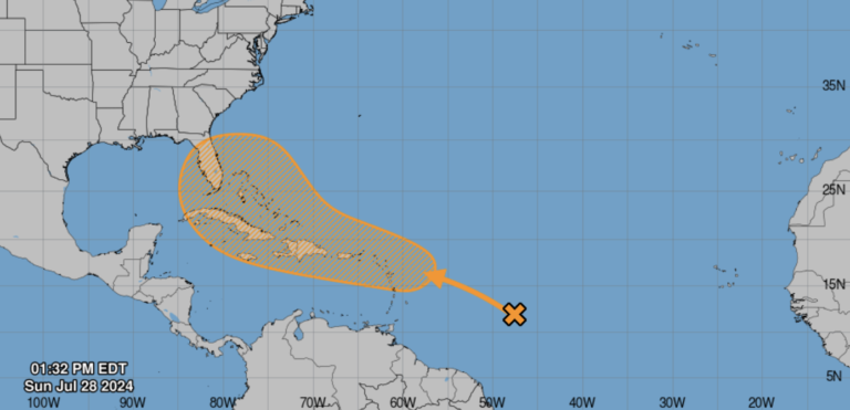 National Hurricane Center Watching for Possible Cyclonic Development